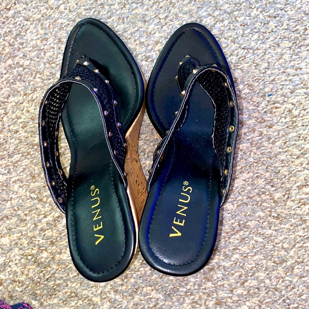 VENUS cork platform sandals! Summer Fun!